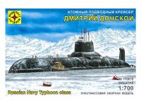 170076 Моделист Атомный подводный крейсер "Дмитрий Донской" (1:700)