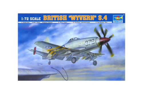 01619 Trumpeter Британский истребитель Wyvern S.4 (1:72)
