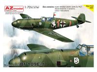 AZ7697 AZ Model Немецкий истребитель Bf-109 E-1 "JG.26" (1:72)