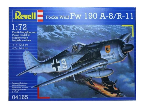 04165 Revell Немецкий истребитель Focke Wulf FW 190 А-8/R-11 (1:72)