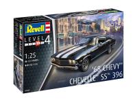 07662 Revell Автомобиль Chevy Chevelle 1968 (1:25)