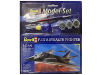 64037 Revell Подарочный набор со сборной моделью американского самолета Lockheed F-117 (1:144) 64037 Revell Подарочный набор со сборной моделью американского самолета Lockheed F-117 (1:144)