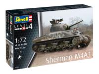 03290 Revell Американский средний танк Sherman M4A1 (1:72)