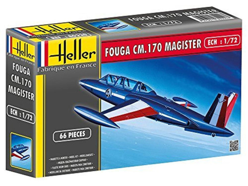 80220 Heller Французский самолёт CM.170 Magister (1:72)