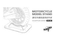 SPS-086 Meng Подставка Motorcycle Model Stand (1:9)