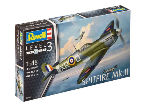 03959 Revell Британский истребитель Supermarine Spitfire Mk.II (1:48)