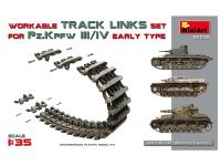 35235 MiniArt Набор рабочих траков для серии танков Pz.III / Pz.IV ранних выпусков (1:35)