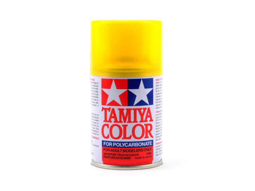 86042 Tamiya PS-42 Transluscent Yellow (Полупрозрачная жёлтая) краска-спрей 100 мл.