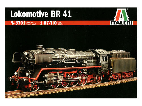8701 Italeri Немецкий локомотив BR 41 (1:87)