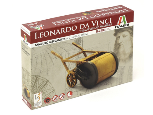 3106 Italeri Механический барабан Леонардо да Винчи