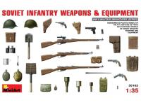 35102 MiniArt Набор советского пехотного вооружения и амуниции (1:35)