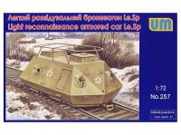 UM1-257 UM Легкий разведывательный броневагон Le.Sp (1:72)
