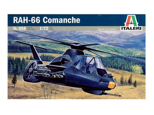 0058 Italeri Американский вертолет RAH-66 Comanche (1:72)