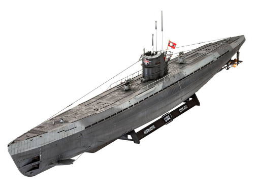 05166 Revell Немецкая подводная лодка типа IX C (early turret) (1:72)
