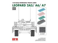 RM-5057 RFM Набор подвижных траков для Leopard 2A5/A6/A7 (1:35)