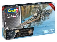 05160 Revell Немецкий линкор Tirpitz "Platinum Edition" (1:144)