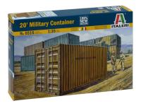 6516 Italeri 20-футовый грузовой контейнер (1:35)