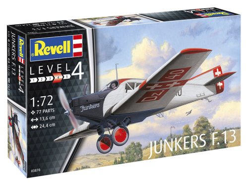 03870 Revell Немецкий самолёт Junkers F.13 (1:72)