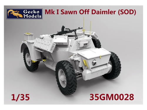 35GM0028 Gecko Models Бронемашина Mk 1 Sawn Off Daimler (SOD) (1:35)