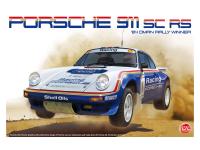 NU-24011 NuNu Model Kit Автомобиль Porsche 911 SC / RS 1984 Oman Rally Winner (1:24)