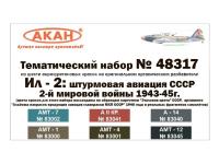 48317 АКАН Ил-2: штурмовая авиация СССР2-й мировой войны 1943-45 г.