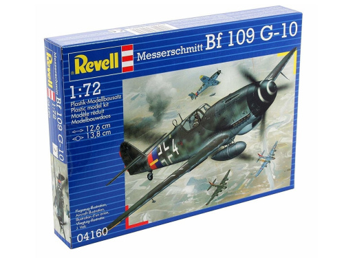 04160 Revell Немецкий истребитель Messerschmitt Bf.109 (1:72)