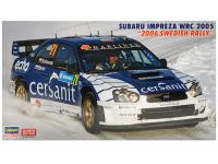 20707 Hasegawa Автомобиль Subaru Impreza WRC 2005 "Ралли Швеции 2006" (1:24)