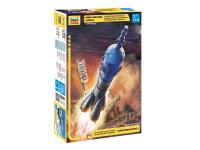 7500 Звезда Ракета-носитель «Союз-2» с транспортными кораблями "Союз-МС" и "Прогресс" (1:144)