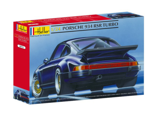 80714 Heller Автомобиль Porsche 934 RSR Turbo (1:24)