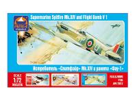 72012 ARK Models Британский истребитель "Спитфаер" Мк.XIV (1:72)