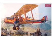 Rod430 Roden Самолет-разведчик De Havilland DH.4 w/Puma (1:48)