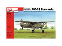 AZ7527 AZ Model Разведчик Fairchild UC-61 Forwarder (1:72)