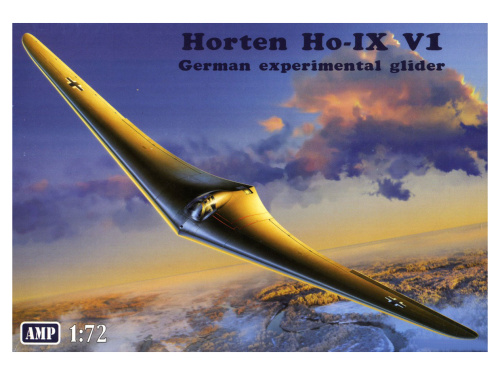 AMP72007 AMP Немецкий экспериментальный Самолёт Horten H.IX V1 (1:72)