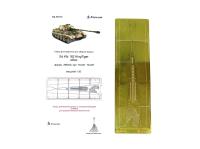 035317 Фототравление Микродизайн Sd.Kfz.182 KingTiger юбки (Meng) (1:35)