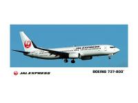 10739 Hasegawa Пассажирский самолет Jal express B737-800 (1:200)