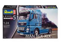 07426 Revell Грузовой автомобиль MAN TGX XLX (1:24) 07426 Revell Грузовой автомобиль MAN TGX XLX (1:24)