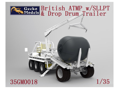 35GM0018 Gecko Models Британский вездеход ATMP c прицепом (1:35)