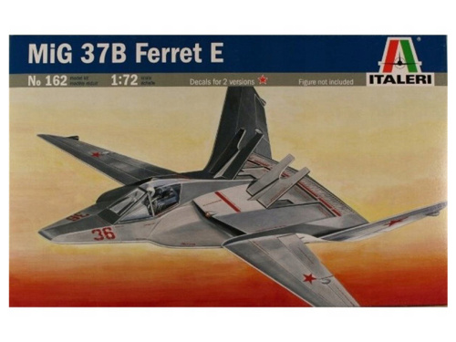 0162 Italeri Самолёт MiG 37B Ferret E (1:35)