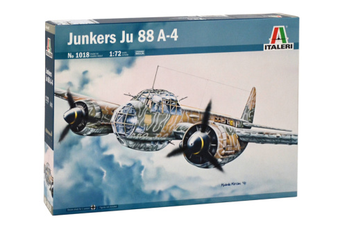 1018 Italeri Немецкий бомбардировщик Junkers Ju 88 A-4 (1:72)