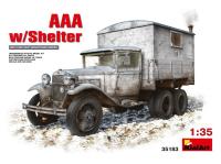 35183 MiniArt Грузовой автомобиль серии ААА с кунгом (1:35)