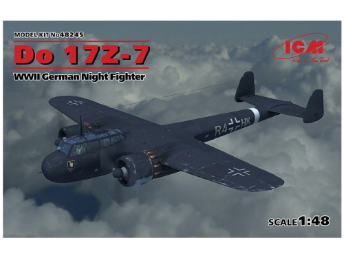 48245 ICM Do 17Z-7, Германский ночной истребитель ІІ МВ (1:48)