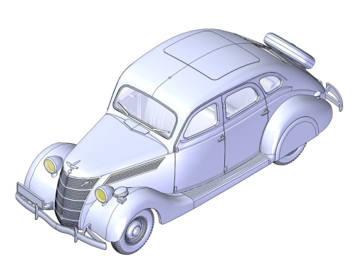 Rod817 Roden Автомобиль V8-G81A Special (1938) (1:35)