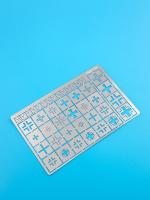 3818 JAS Трафарет Опознавательные знаки армии Германии 2МВ (1:35)