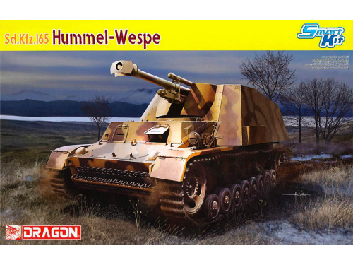 6535 Dragon Немецкая САУ Sd.Kfz.165 Hummel-Wespe (1:35)