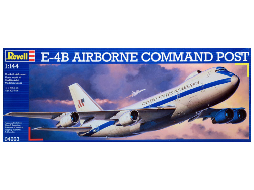 04663 Revell Самолет E-4B Airborne Command Post (1:144)