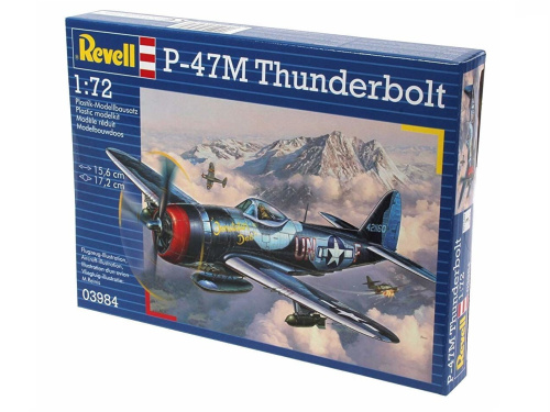 03984 Revell Американский Иитребитель-бомбардировщик P-47 M Thunderbolt (1:72)