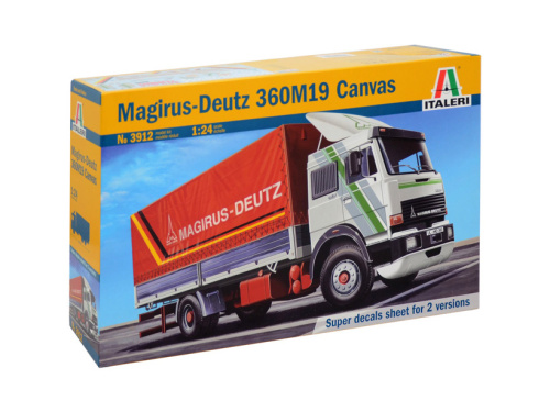 3912 Italeri Немецкий грузовик Magirus-Deutz 360M19 Canvas (1:24)