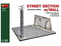 36052 MiniArt Фрагмент улицы со стеной (1:35)