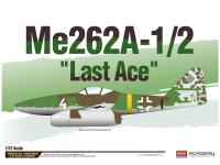 12542 Academy Немецкий самолет Me262A-1/2 Last Ace (1:72)