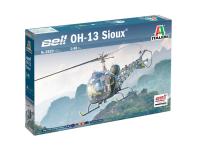 2820 italeri Многоцелевой вертолёт Bell OH-13 Sioux (1:48)